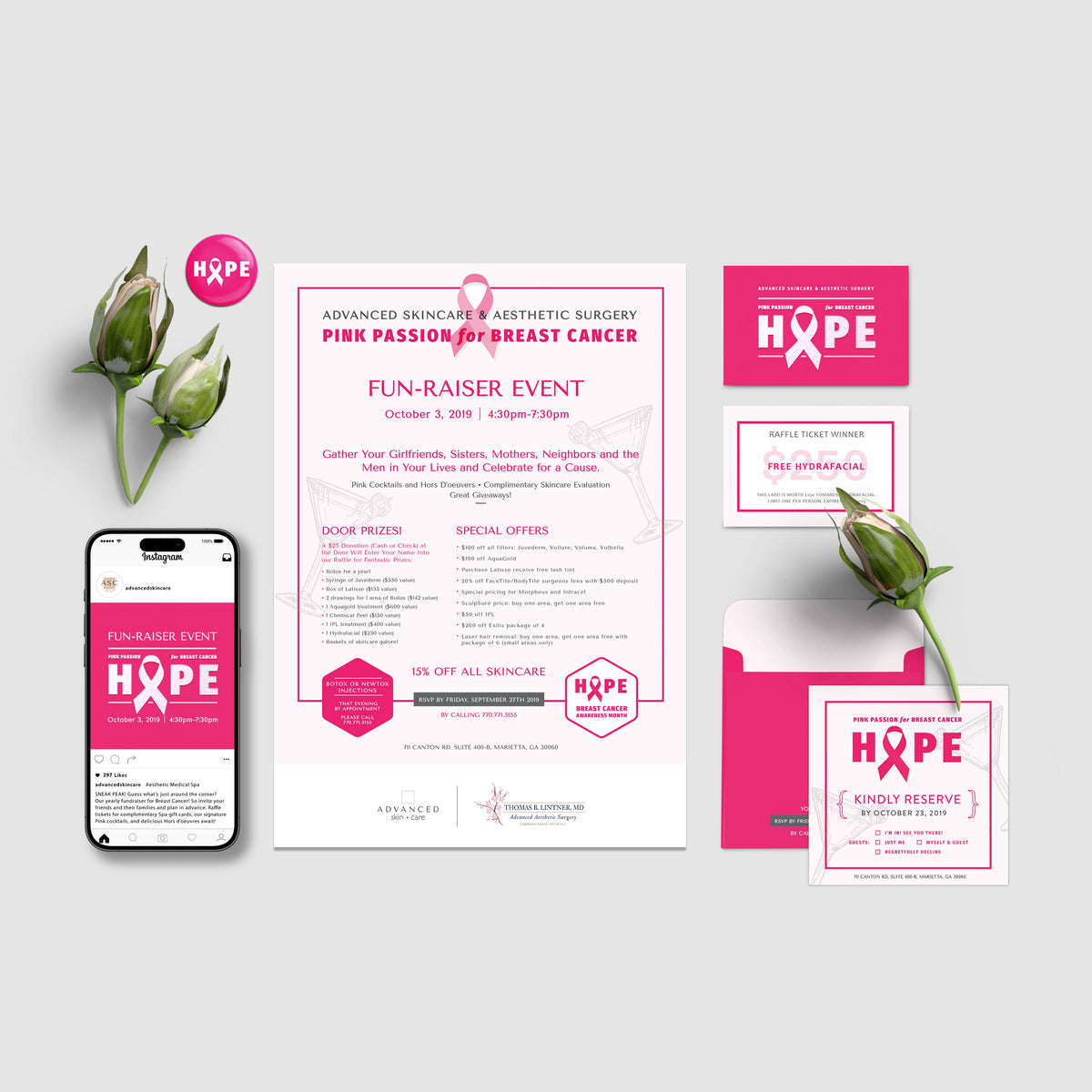 Event Design / Pink Passion